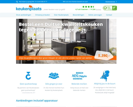 Keukenplaats Logo