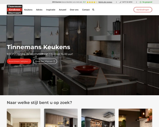 Tinnemans Keukens Logo